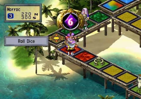 (USA) Culdcept Gameplay Screen