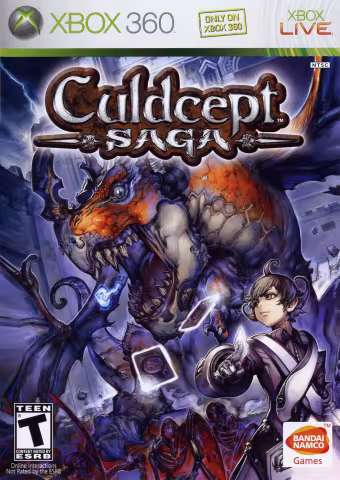 (USA) Culdcept Saga DVD Case Front