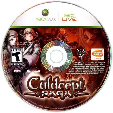 (USA) Culdcept Saga DVD Disc