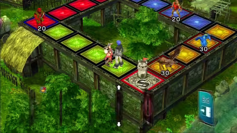 (USA) Culdcept Saga Gameplay Screen